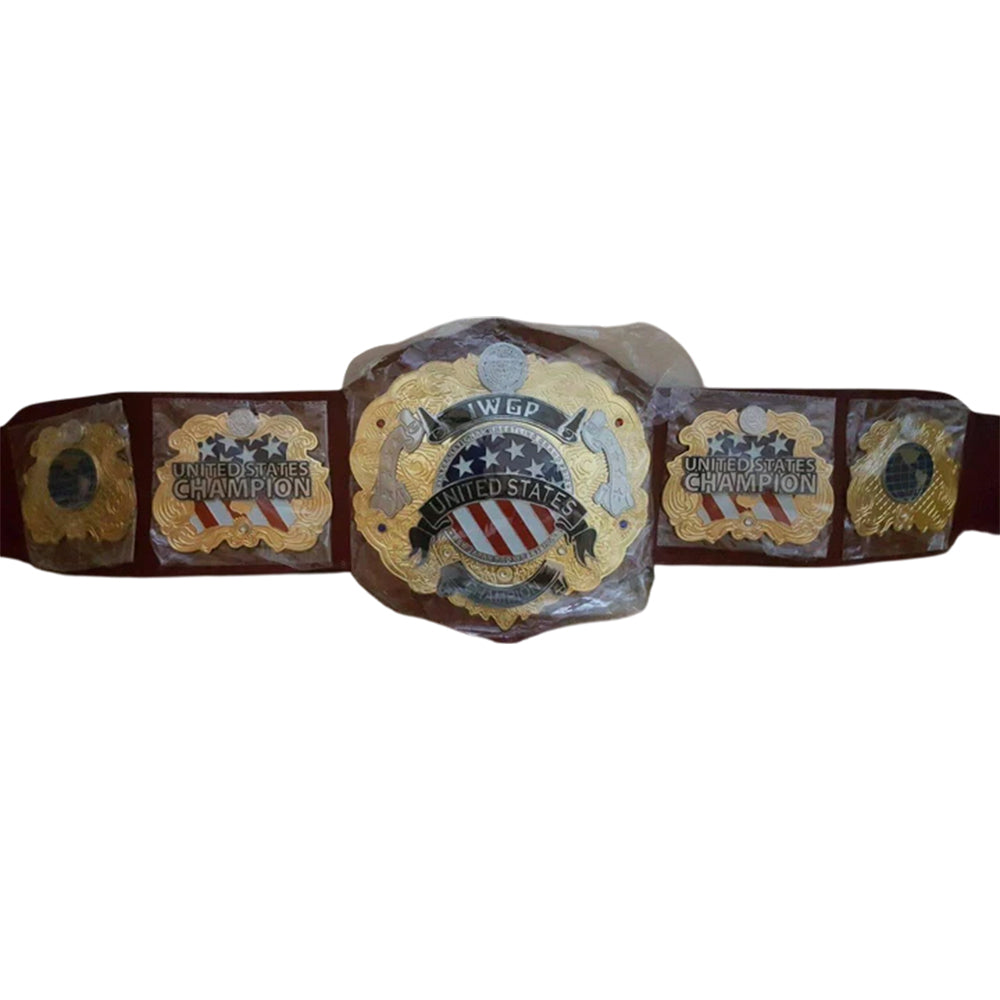 IWGP UNITED STATES DOUBLE STACKED Championship Belt