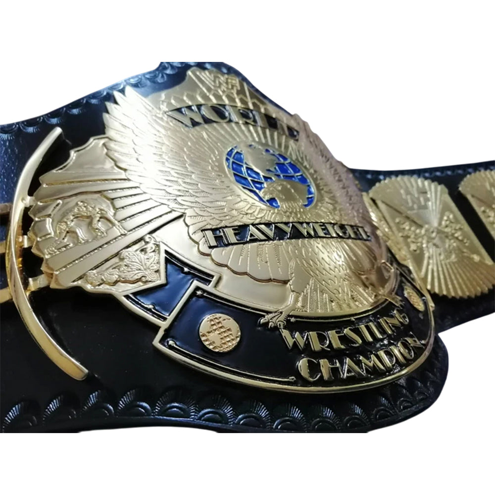 WWF WINGED EAGLE 24K GOLD Championship Title Belt