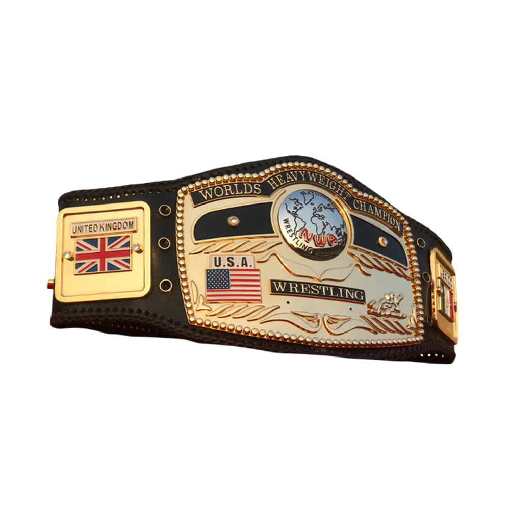 NWA Premium Domed Globe CNC Championship Belt