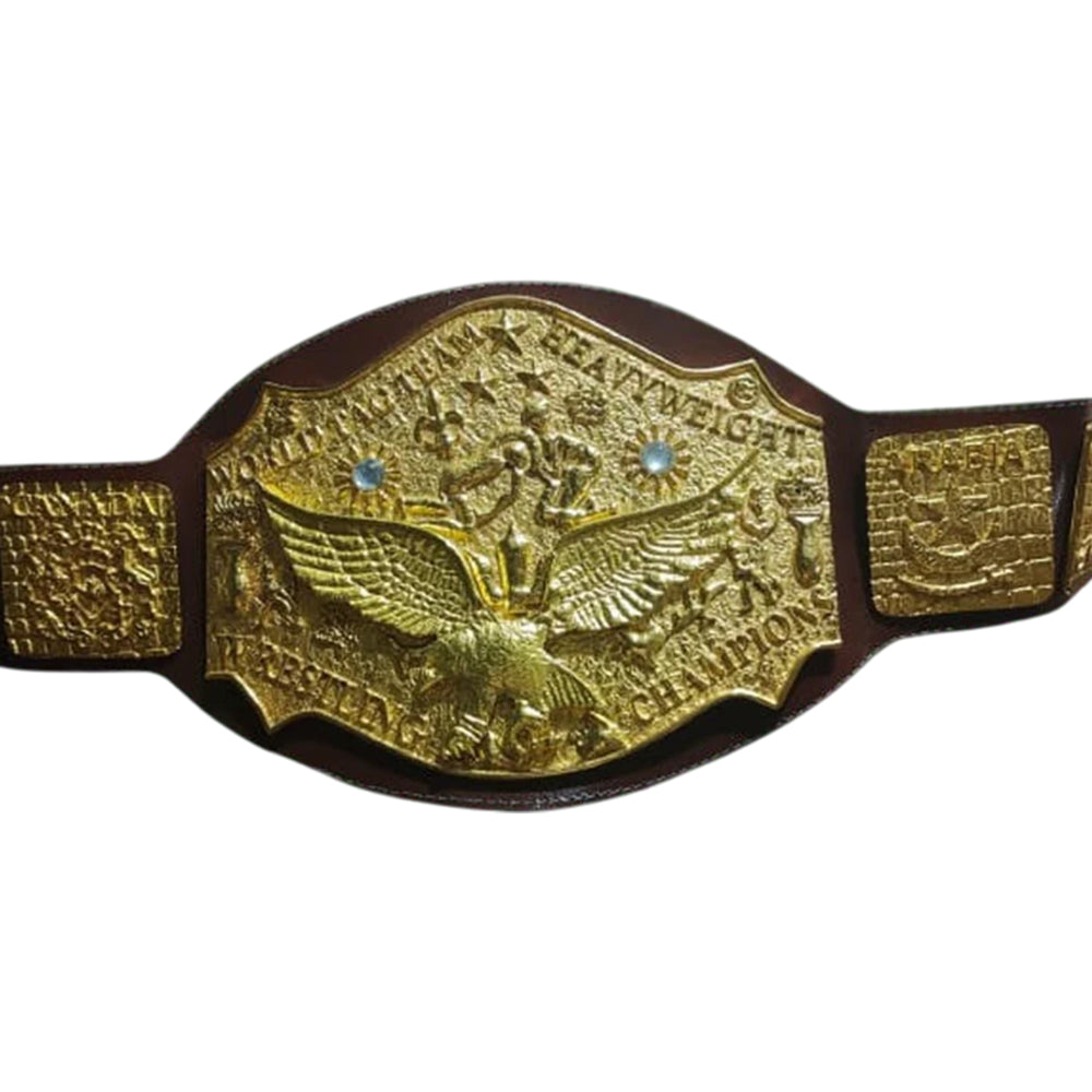 NWA World Tag Team Title Belt – Zinc Die-Cast