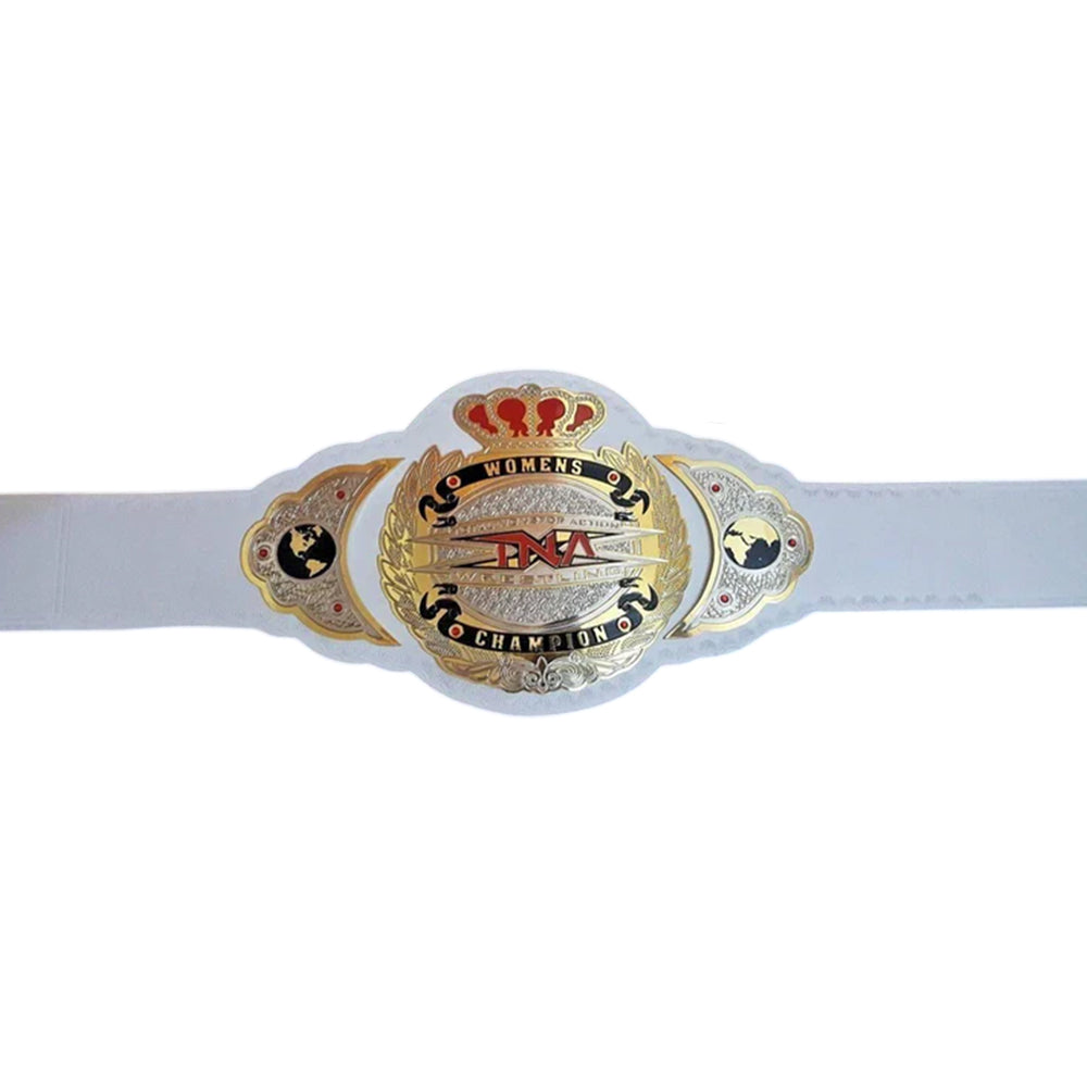 TNA WOMENS Brass Championship Belt