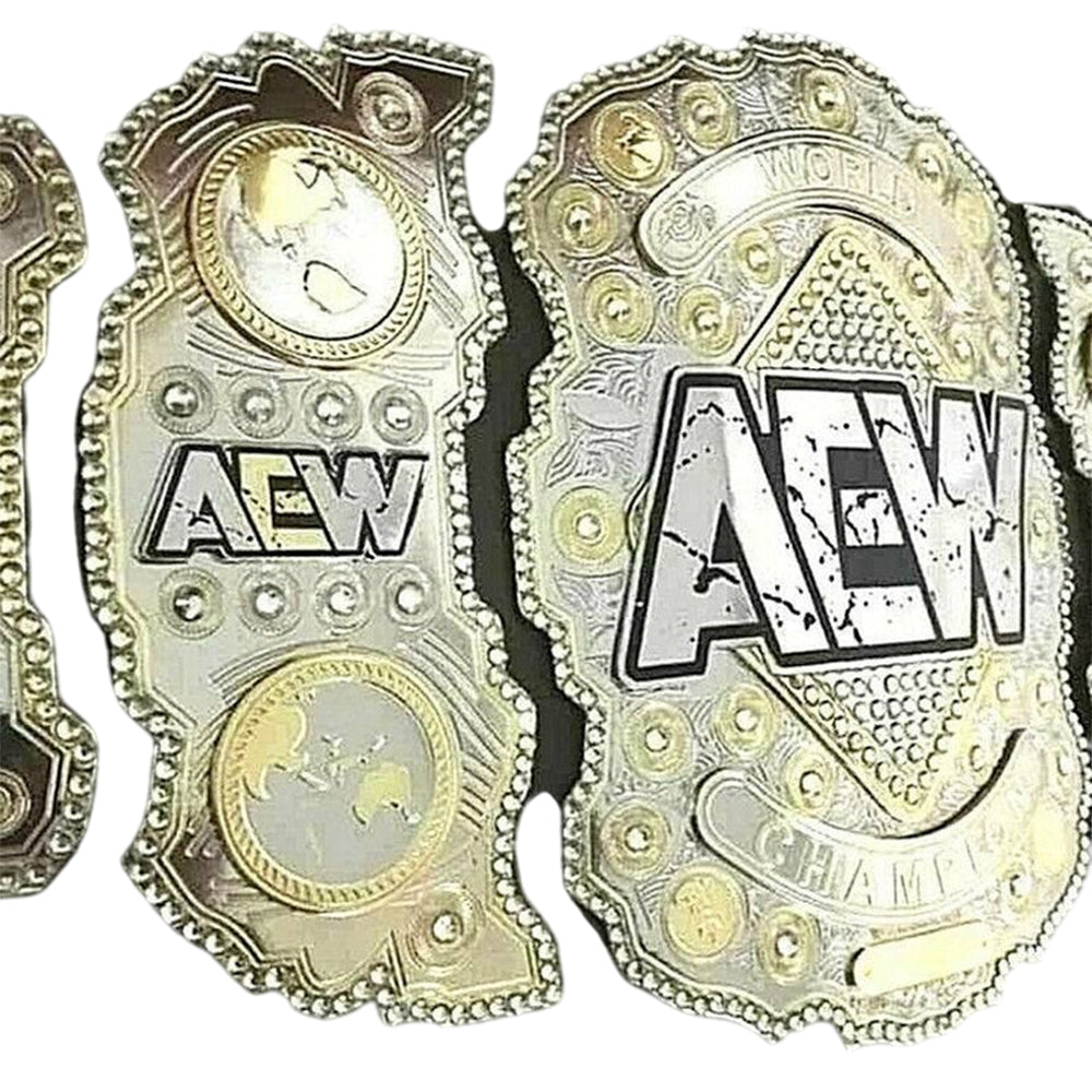 AEW Heavyweight Brass Championship Belt Replica