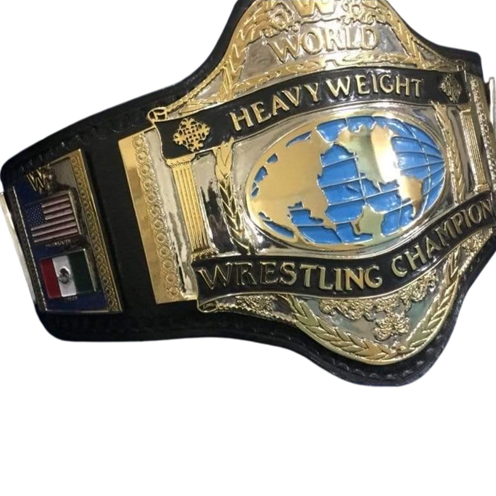 WWF HULK HOGAN 86 24K GOLD Championship Belt