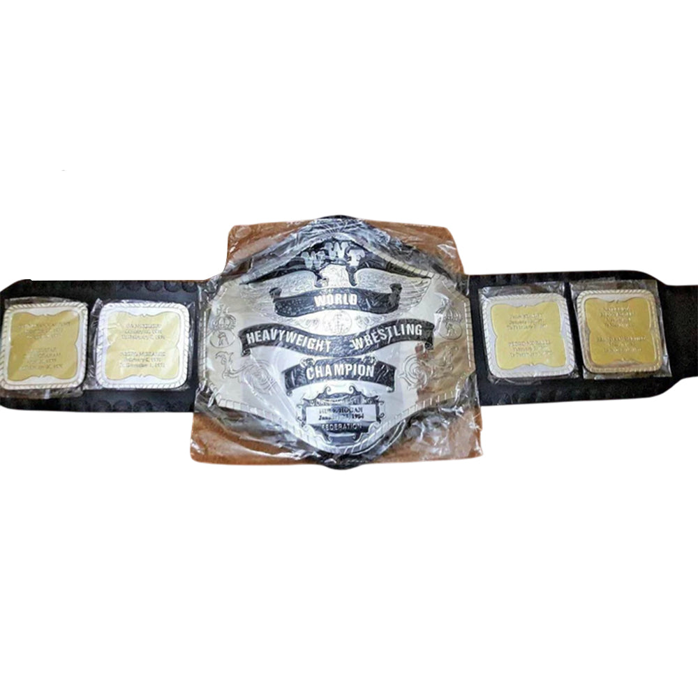 WWF HULK HOGAN 84 Brass Championship Belt