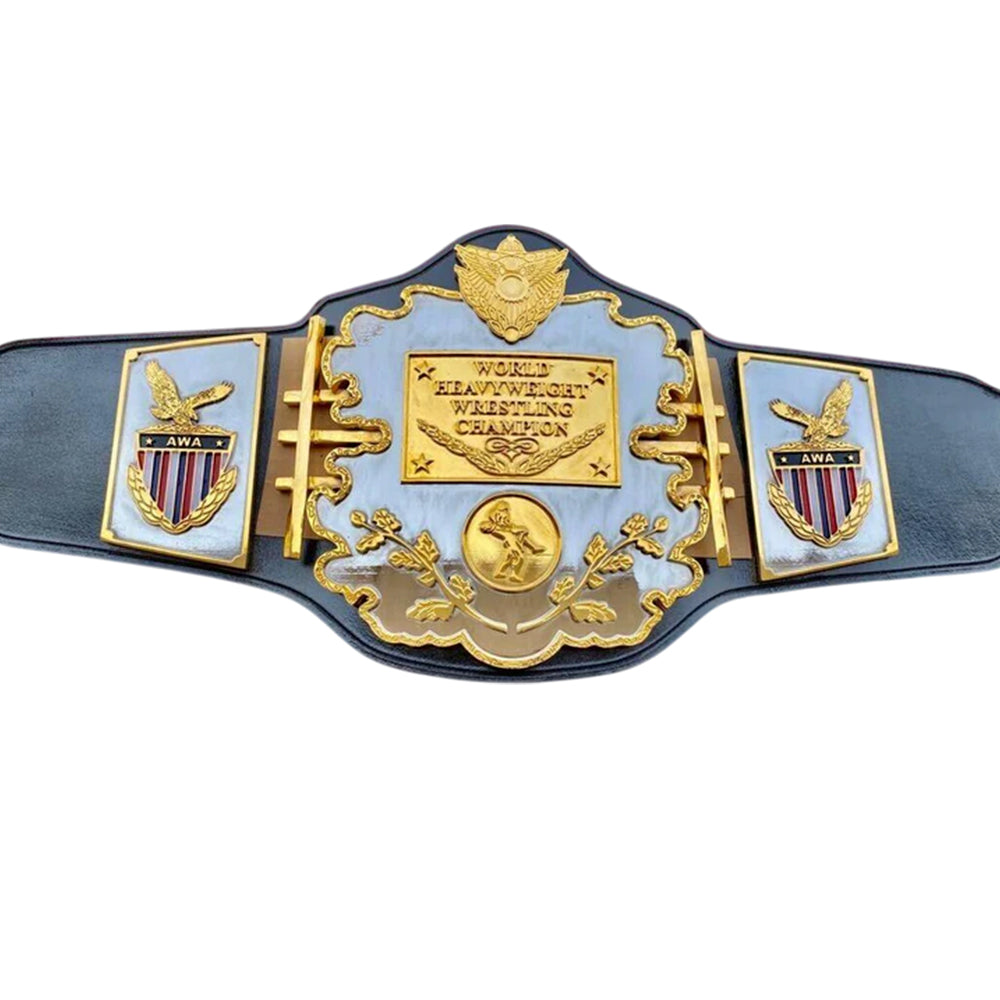 AWA WORLD HEAVYWEIGHT CNC HD CHAMPIONSHIP BELT