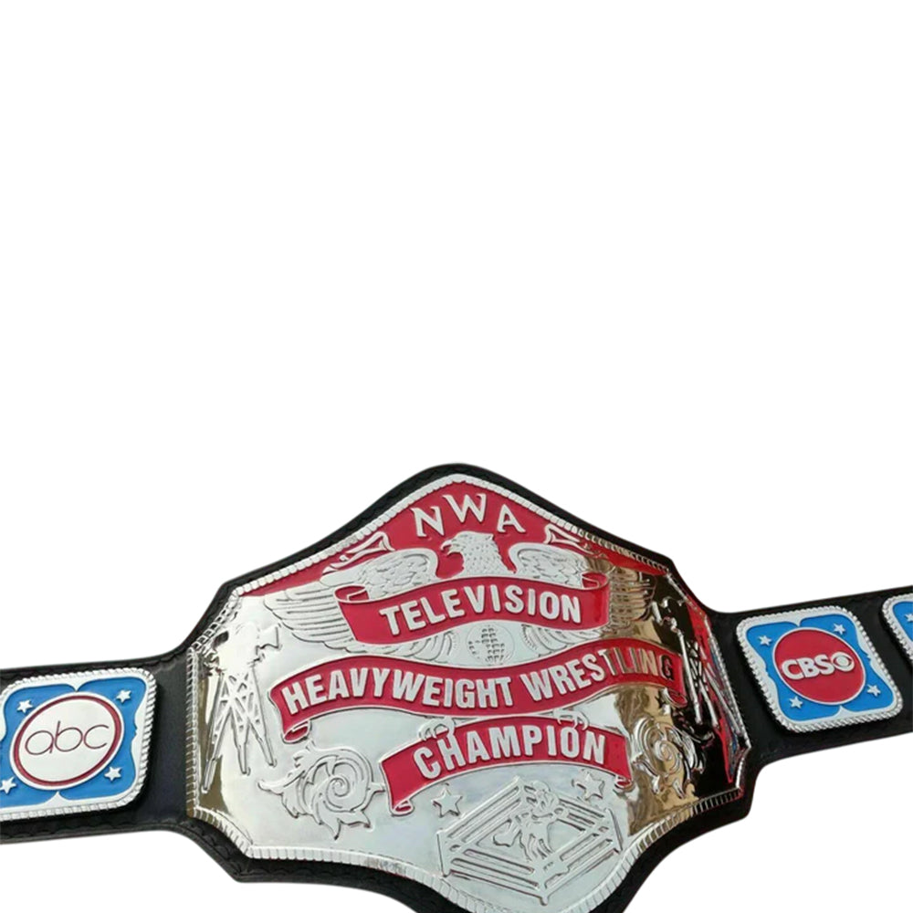 NWA TELEVISION HEAVYWEIGHT 24K NICKEL Wrestling Belt