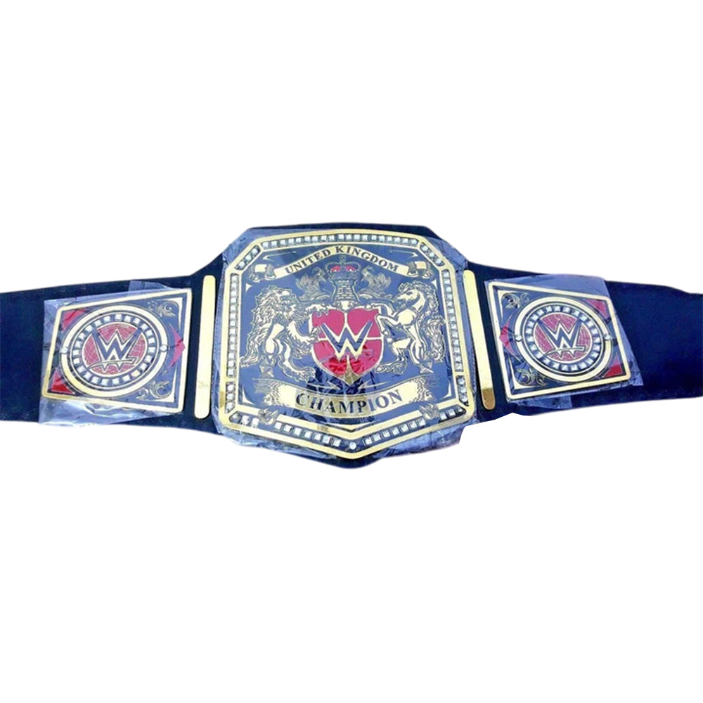 WWE UNITED KINGDOM Brass Championship Title Belt